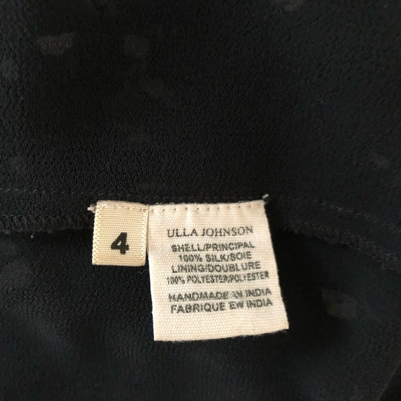 Ulla Johnson Skirt Mini Flowers Silk US 4 EUC - Picture 8 of 8